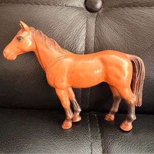Vintage Schleich Germany Horse Figurine Brown 2001 Realistic Toy Collectible